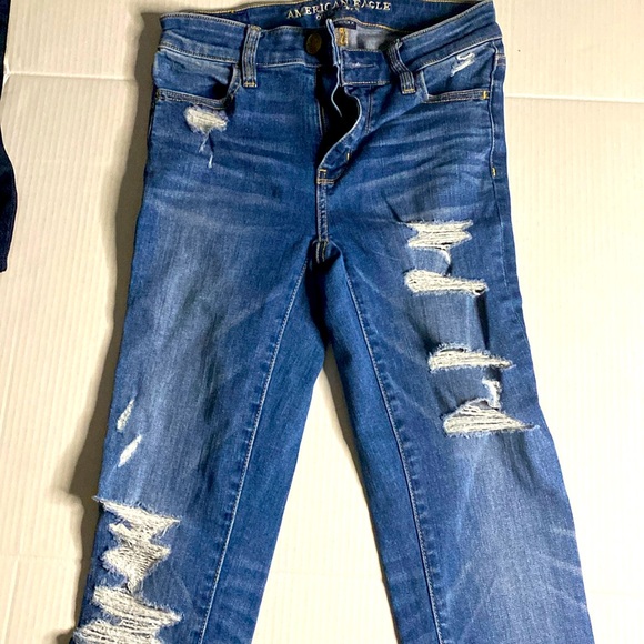 American Eagle Outfitters Blue Super stretch - Picture 1 of 10